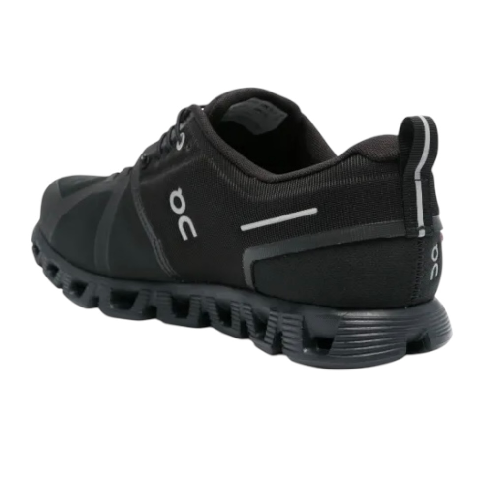 Tenis On Cloud Running Cloud 5 color negro con suela de goma Talla 27