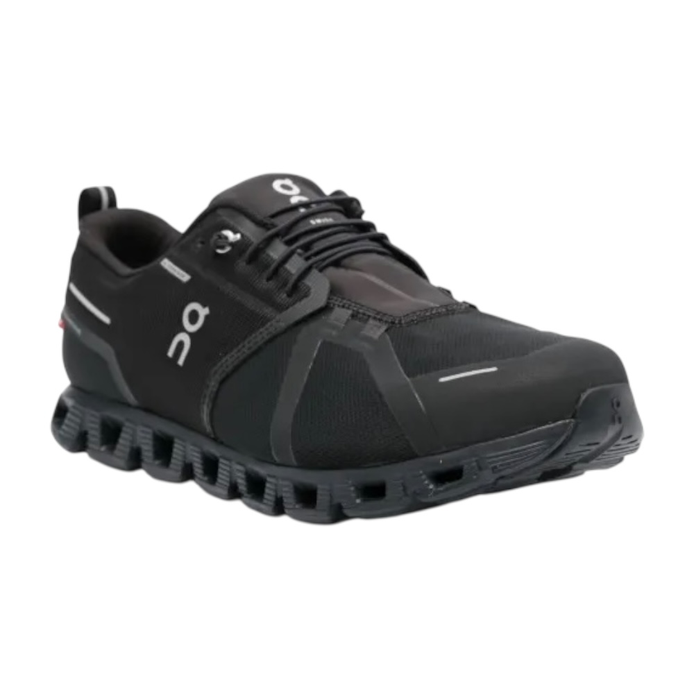 Tenis On Cloud Running Cloud 5 color negro con suela de goma Talla 27