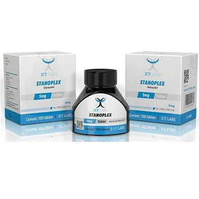 Stanoplex XT Labs Stanozolol 5mg x 100 Tabs Definición Muscular Seca y Precisa