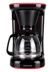 CAFETERA TAURUS VELVET 12 TAZAS MANUAL NEGRO