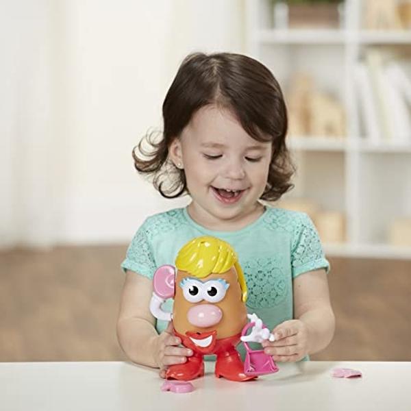 Mr. Potato Head Mrs. Potato Head Classic Toy For Kids Ages 2 and Up, Includes 12 Parts and Pieces to Create Funny Faces