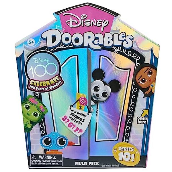 Disney Doorables NEW Multi Peek Series 10, Collectible Blind Bag Figures, Styles May Vary, Kids Toys for Ages 5 Up by Just Play