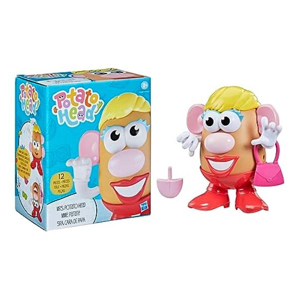 Mr. Potato Head Mrs. Potato Head Classic Toy For Kids Ages 2 and Up, Includes 12 Parts and Pieces to Create Funny Faces