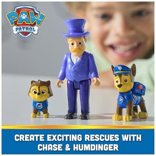 Paw Patrol Chase & Humdinger Figures Set, Kids Toys for Boys and Girls Ages 3 and Up