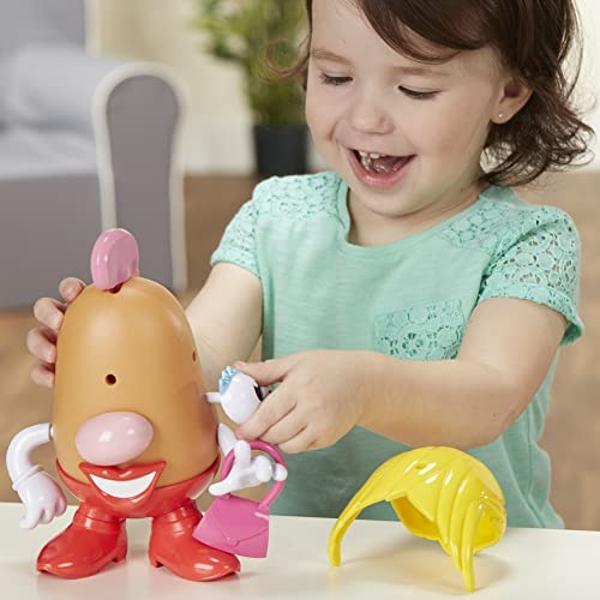 Mr. Potato Head Mrs. Potato Head Classic Toy For Kids Ages 2 and Up, Includes 12 Parts and Pieces to Create Funny Faces