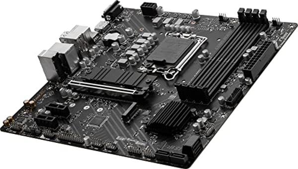 MSI PRO B760M-P DDR4 ProSeries Motherboard (Supports 12th/13th/14th Gen Intel Processors, LGA 1700, DDR4, PCIe 4.0, M.2, USB 3.2 Gen2, HDMI/DP, mATX)