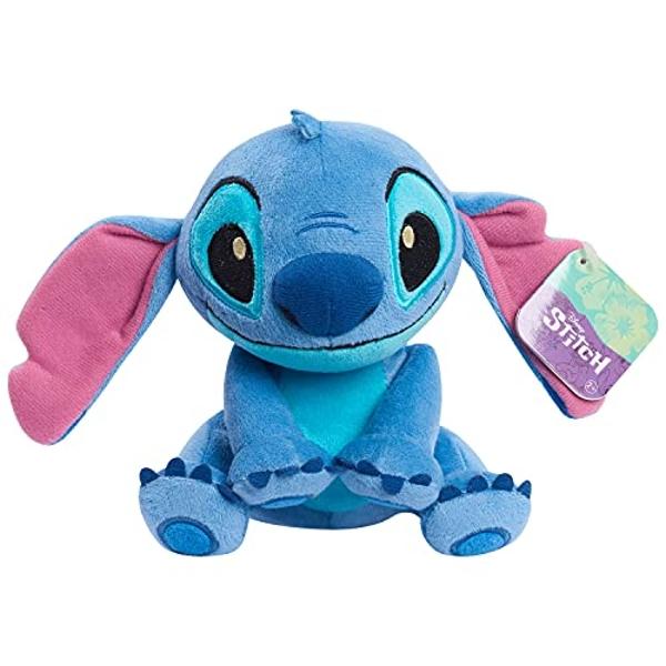 Disney’s Lilo & Stitch 7.5 Inch Beanbag Plushie, Floppy Ears Stitch, Kids Toys for Ages 2 Up by Just Play