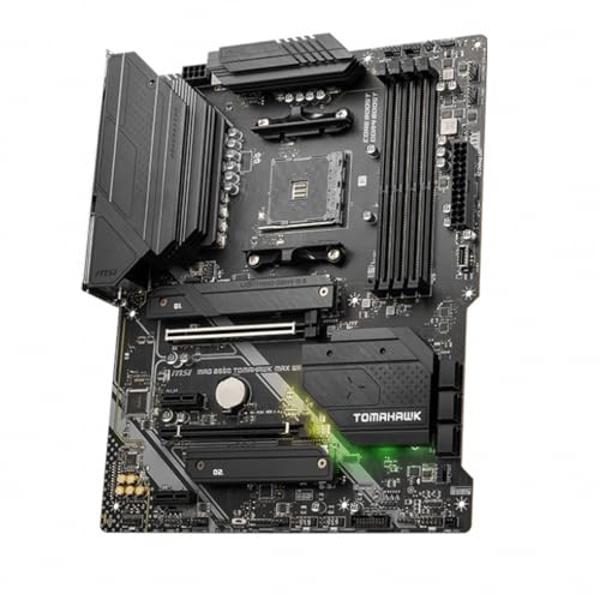 MSI MAG B550 Tomahawk MAX WiFi Gaming Motherboard (AMD Ryzen 5000 Series, AM4, DDR4, PCIe 4.0, SATA 6Gb/s, M.2, USB 3.2 Gen 2, HDMI/DP, Wi-Fi 6E, Bluetooth 5.2, 2.5Gbps LAN, ATX)