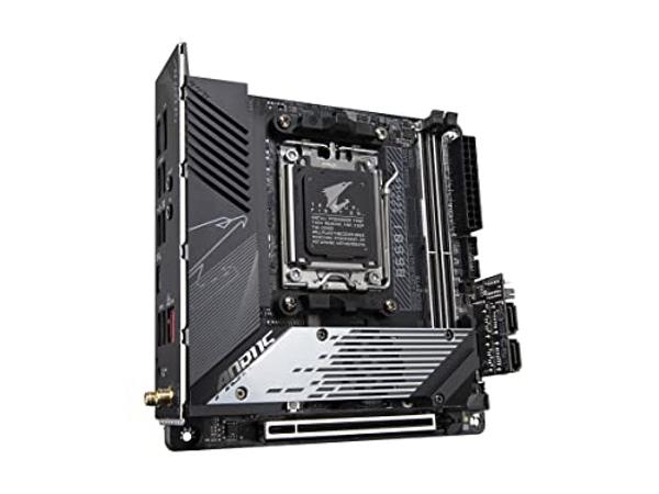 GIGABYTE B650I AORUS Ultra Mini-ITX AM5 Motherboard with DDR5, PCIe 5.0, Wi-Fi 6E, 5-Year Warranty