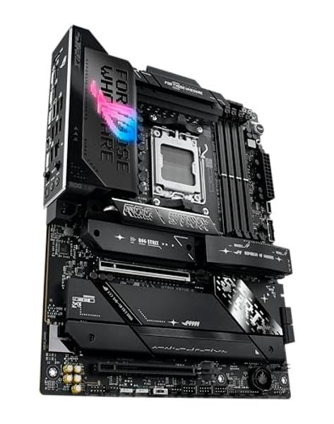 ASUS ROG Strix X870E-E Gaming WiFi AMD AM5 X870 ATX Motherboard 18+2+2 Power Stages, Dynamic OC Switcher, Core Flex, DDR5 AEMP, WiFi 7, 5X M.2, PCIe® 5.0, Q-Release Slim, USB4®, AI