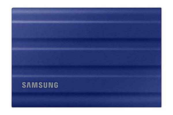 SAMSUNG T7 Shield 1TB, Portable SSD, up to 1050MB/s, USB 3.2 Gen2, Rugged, IP65 Rated, for Photographers, Content Creators and Gaming , External Solid State Drive (MU-PE1T0R/AM, 20