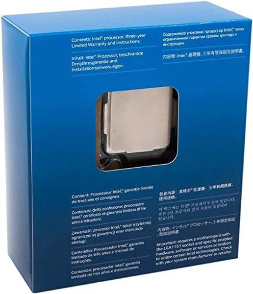 Intel Core i7-7700K Desktop Processor 4 Cores up to 4.5 GHz Unlocked LGA 1151 100/200 Series 91W