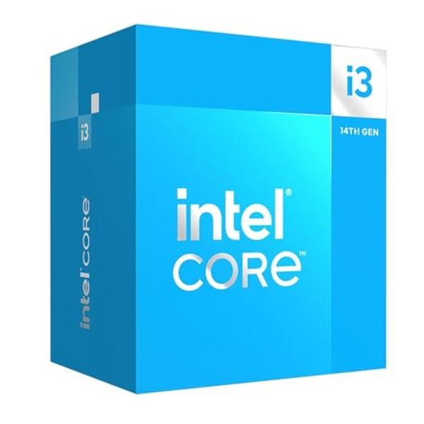 Intel Core i3-14100 Desktop Processor 4 cores (4 P-cores + 0 E-cores) up to 4.7 GHz, BX8071514100