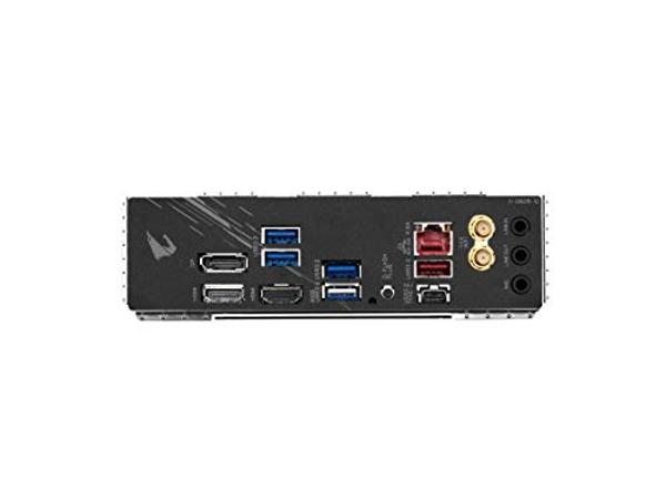 GIGABYTE B550I AORUS PRO AX (AM4 AMD/B550/Mini-Itx/Dual M.2/SATA 6Gb/s/USB 3.2 Gen 1/WiFi 6/2.5 GbE LAN/PCIe4.0/Realtek ALC1220-Vb/DisplayPort 1.4/2xHDMI 2.0B/RGB Fusion 2.0/DDR4/G