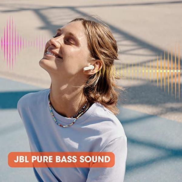 JBL Tune 230NC TWS - True Wireless In-Ear Headphones, Active Noise Cancelling with Smart Ambient, JBL Pure Bass Sound, 4 mics for perfect voice calls, IPX4, 40Hrs of battery life (