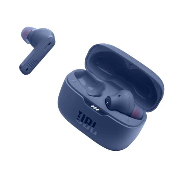 JBL Tune 230NC TWS - True Wireless In-Ear Headphones, Active Noise Cancelling with Smart Ambient, JBL Pure Bass Sound, 4 mics for perfect voice calls, IPX4, 40Hrs of battery life (