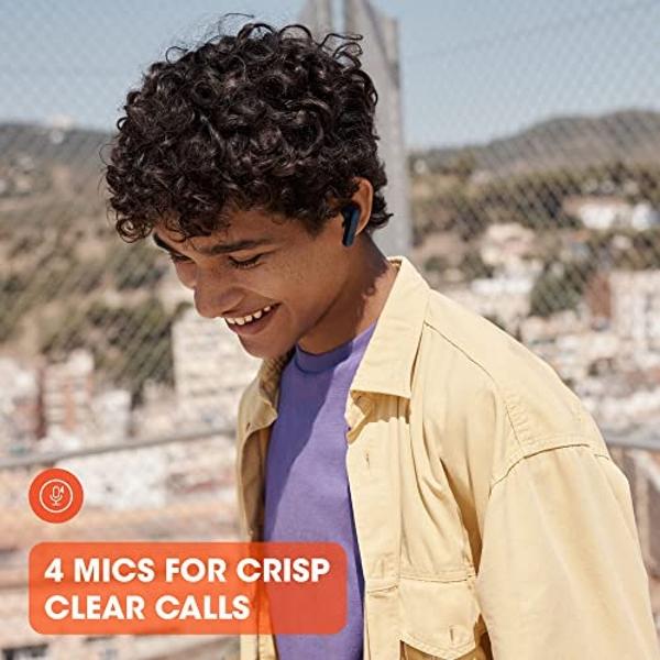 JBL Tune 230NC TWS - True Wireless In-Ear Headphones, Active Noise Cancelling with Smart Ambient, JBL Pure Bass Sound, 4 mics for perfect voice calls, IPX4, 40Hrs of battery life (