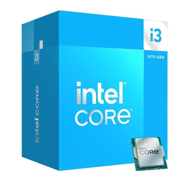 Intel Core i3-14100 Desktop Processor 4 cores (4 P-cores + 0 E-cores) up to 4.7 GHz, BX8071514100