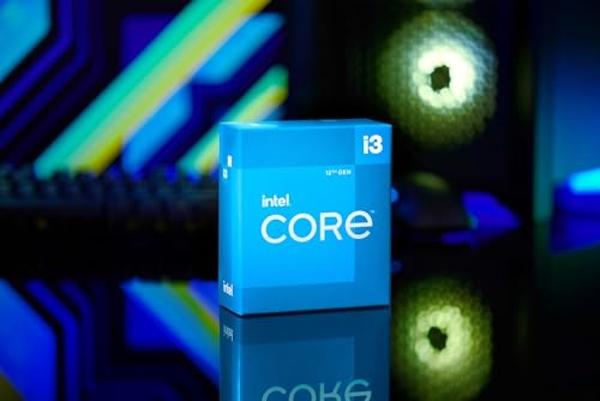 Intel Core i3-12100 Alder Lake CPU LGA 1700 3.3 GHz Quad-Core 60W 12MB Cache Desktop Processor