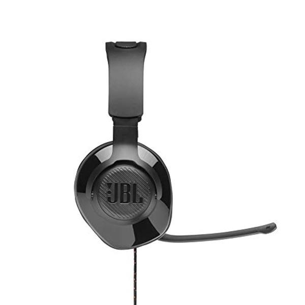 JBL Tune 310C - Wired Hi-Res in-Ear Headphones, Tangle-Free Flat Cable, 3-Button Remote with Microphone (Black)