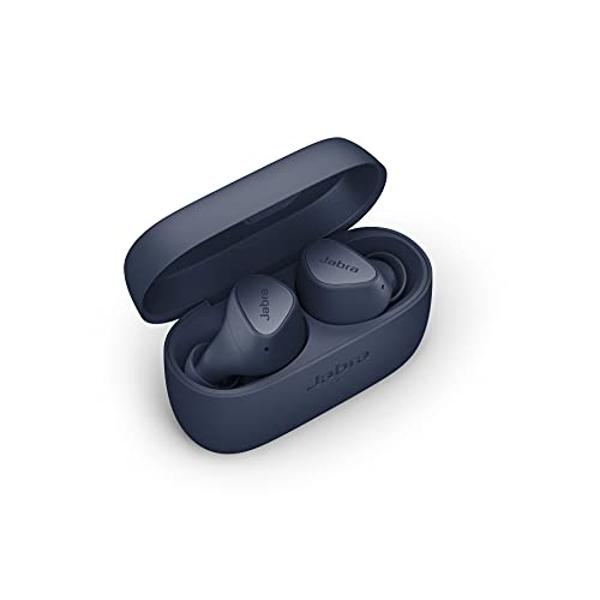 Jabra Elite 3 in Ear Wireless Bluetooth Earbuds – Noise Isolating True Wireless Buds with 4 Built-in Microphones for Clear Calls, Rich Bass, Customizable Sound, and Mono Mode - Nav