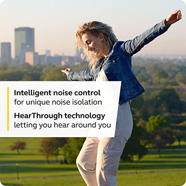 Jabra Elite 3 in Ear Wireless Bluetooth Earbuds – Noise Isolating True Wireless Buds with 4 Built-in Microphones for Clear Calls, Rich Bass, Customizable Sound, and Mono Mode - Nav
