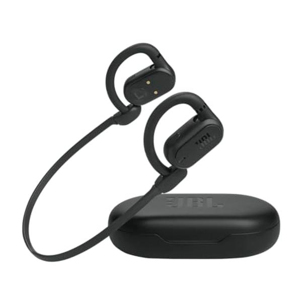JBL SoundGear Sense - True Wireless Open-Ear Headphones, OpenSound Technology, Splash and dust Resistant, 4 mics for Crisp, Clear Calls, Up to 24 Hours of Battery Life, Plus Speed 