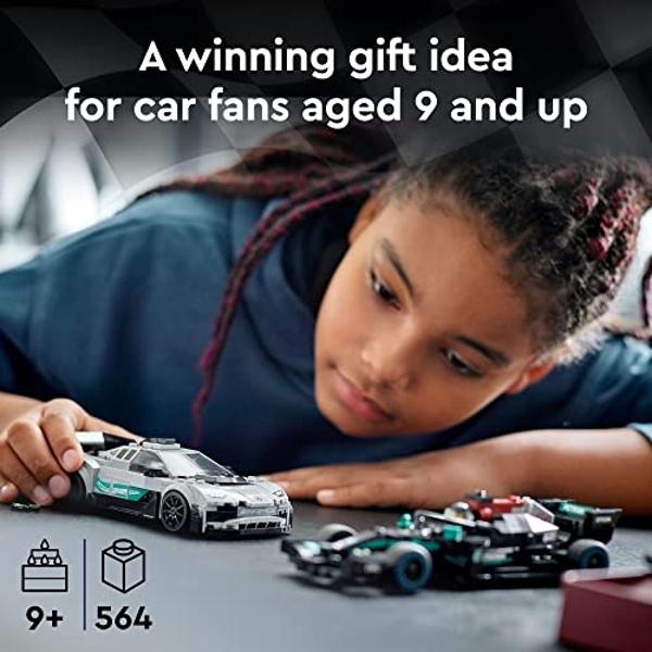LEGO Speed Champions Mercedes-AMG F1 W12 E, Performance & Project One Toy Car Set, Mercedes Model Car Building Kit, Collectible Race Car Toy, Great Car Gift for Kids and Teens, 769