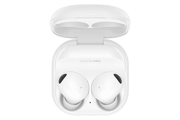 SAMSUNG Galaxy Buds 2 Pro True Wireless Bluetooth Earbuds, Noise Cancelling, Hi-Fi Sound, 360 Audio, Comfort Fit In Ear, HD Voice, IPX7 Water Resistant, White [US Version, 1Yr Manu