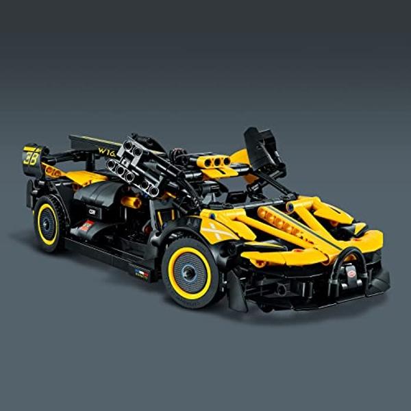 LEGO Technic Bugatti Bolide Racing Car Building Set - Model and Race Engineering Toy for Back to School, Collectible Sports Car Construction Kit for Boys, Girls, and Teen Builders 