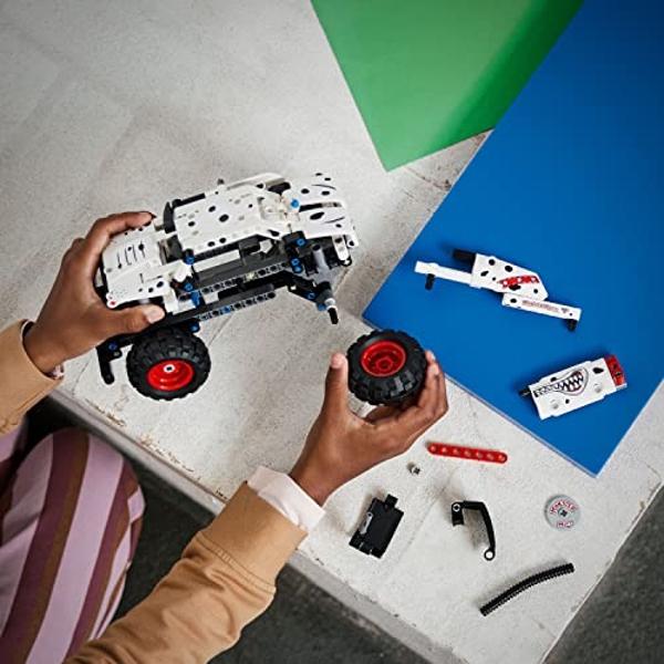 LEGO Technic Monster Jam Monster Mutt Dalmatian, 2in1 Pull Back Racing Toys, Birthday Gift Idea, DIY Building Toy, Monster Truck Toy for Kids, Boys and Girls Ages 7 and Up, 42150