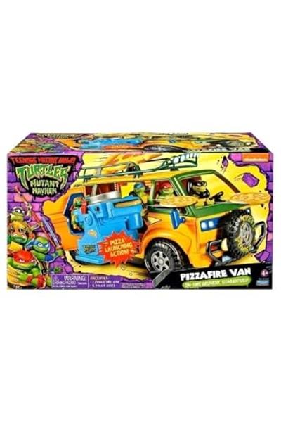 Teenage Mutant Ninja Turtles: Mutant Mayhem Pizza Fire Delivery Van by Playmates Toys