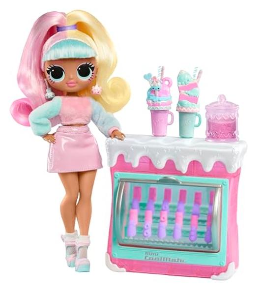 LOL Surprise OMG Sweet Nails – Candylicious Sprinkles Shop with 15 Surprises, Including Real Nail Polish, Press On Nails, Sticker Sheets, Glitter, 1 Fashion Doll & more! – Great Gi