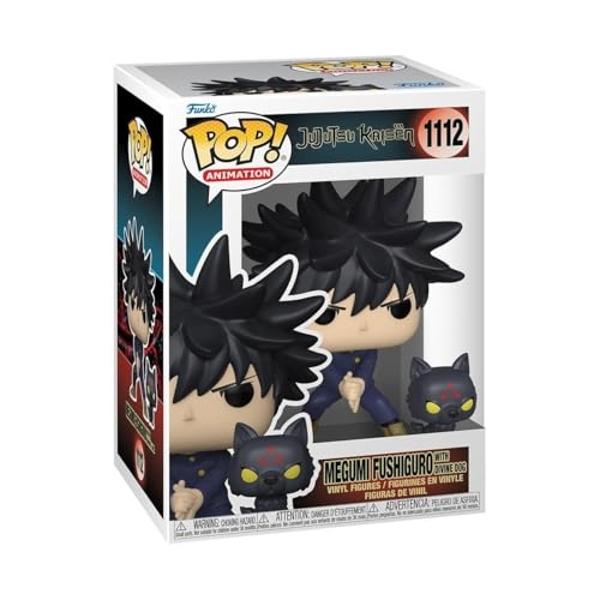 Funko Pop & Buddy: Jujutsu Kaisen - Megumi Fushiguro with Dogs - Collectable Vinyl Figure - Gift Idea - Official Merchandise - Toys for Kids & Adults - Anime Fans - Model Figure fo