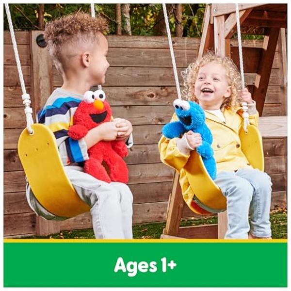 GUND Sesame Street Official Elmo Take Along Buddy Plush, Premium Plush Toy for Ages 1 & Up, Red, 13”