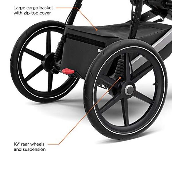Thule Urban Glide 2 All-Terrain Jogging Stroller, Dark Shadow