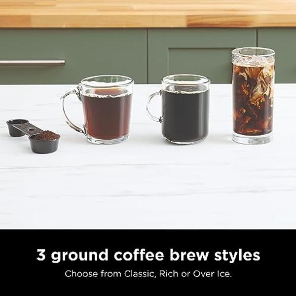 BLACK+DECKER CM0700BZ 4-in-1 5-Cup Coffee Station Coffeemaker, Black