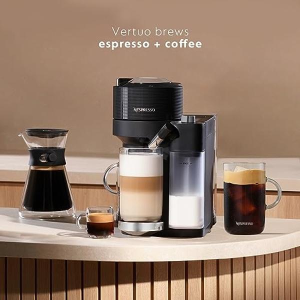 Nespresso Vertuo Lattissima by De'Longhi, Black