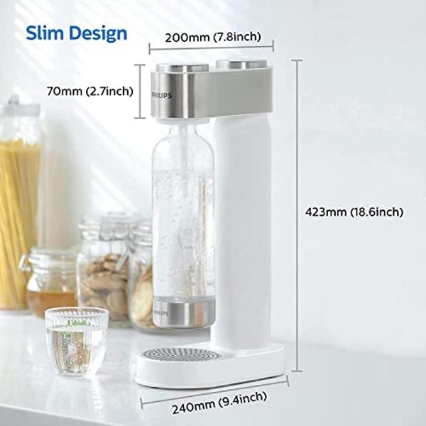 SodaStream E-Duo Sparkling Water Maker (Black) with CO2 and Carbonating Bottle