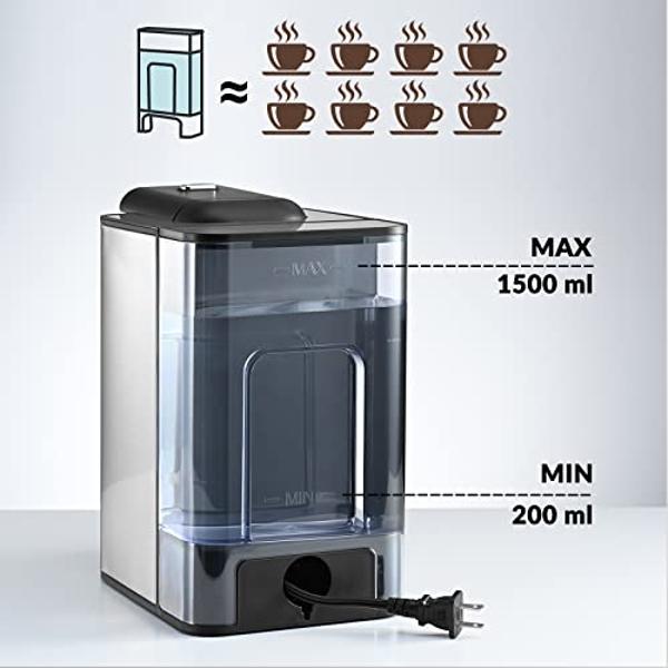 Ninja Espresso & Coffee Maker & Barista System, 3 Espresso Brew Styles, Single-Serve Coffee & Nespresso Capsule Compatible, Built-in Frother, Espresso, Cappuccino & Latte Maker, Bl