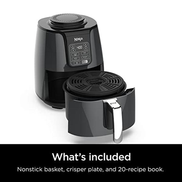 Ninja Air Fryer, Roast, Bake, Air Fry, Roast, Broil, Reheats, & Dehydrates, 4-in-1, Fries, Frozen Food, Veggies, and Juicy Meat, Less Oil, Easy Meals, Healthy Meals, Compact, 4 QT,
