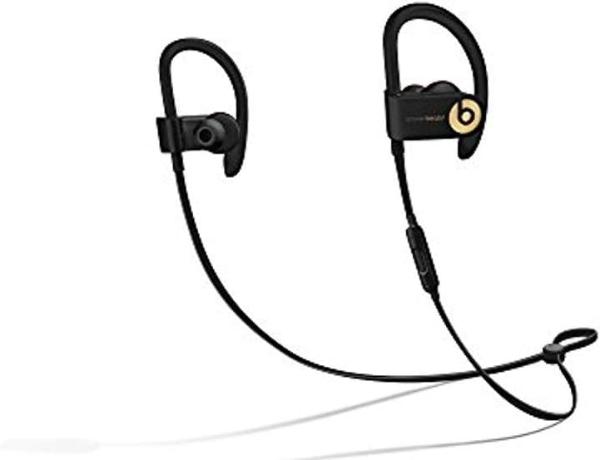Powerbeats3 Wireless In-Ear Headphones - Trophy Gold (Black/Gold) (Renewed)