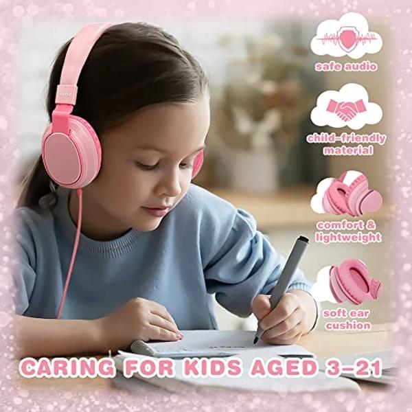 Avantree E171 - AUX 3.5mm Wired Earbuds with Microphone & in-Line Volume Control, Compatible with Traditional 3.5mm AUX Phones Corded Headphones with Ear Hook for Running & Sports,