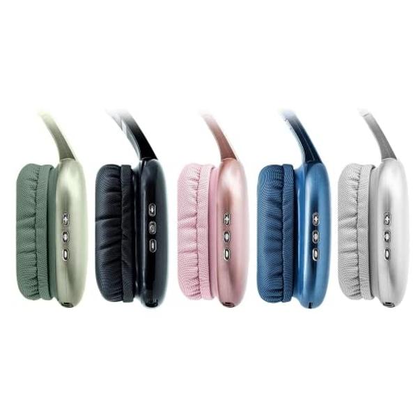 Disney Lilo & Stitch Expressions Bluetooth Over-Ear Headphones, Wireless Foldable Headset with Built-in Microphone - Stitch Expressions Design, for Adults and Kids