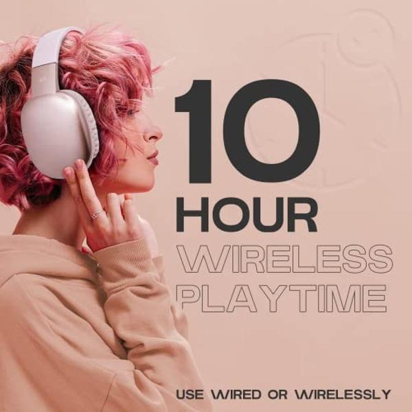 Kinivo BTH220 Bluetooth Stereo Headphone – Supports Wireless Music Streaming and Hands-Free Calling