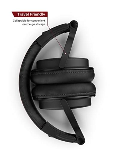 Kinivo BTH240 PRO Bluetooth Wireless Headphones (On-Ear, HiFi Stereo Music, 30 Hours Playtime, Built-in Mic, Foldable Headset, Hands-Free Calling)