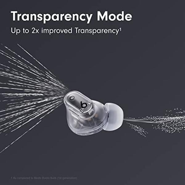 Beats Studio Buds + True Wireless Noise Cancelling Earbuds - Transparent (Renewed)