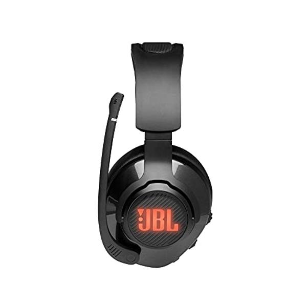 JBL Quantum 400 Wired Over-Ear Gaming Headphones with USB - Black (Renewed)