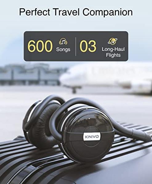 Kinivo BTH240 PRO Bluetooth Wireless Headphones (On-Ear, HiFi Stereo Music, 30 Hours Playtime, Built-in Mic, Foldable Headset, Hands-Free Calling)