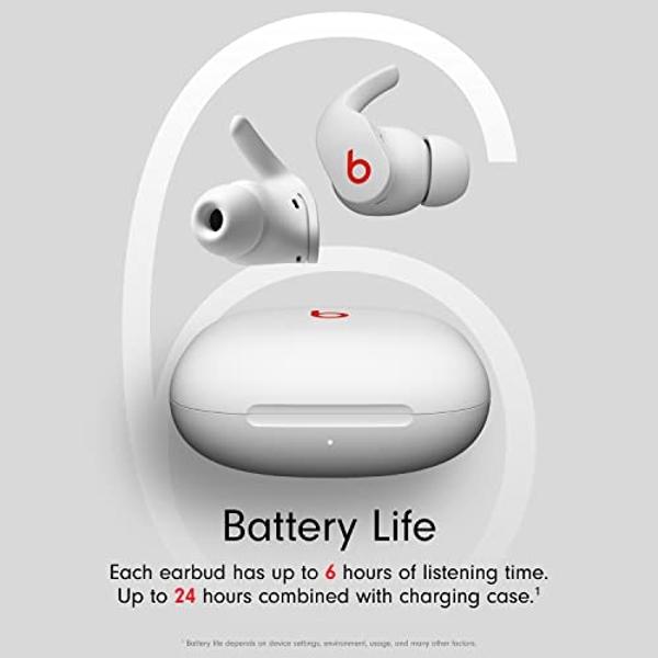 Beats Fit Pro True Wireless Bluetooth Noise Cancelling in-Ear Headphones - White (Renewed)
